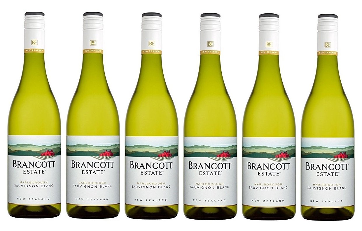 Brancott Sauvignon Blanc case of 6 (750ml,13%)