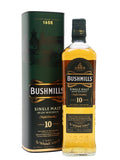Bushmills 10yr single malt whiskey (700ml, 40%)