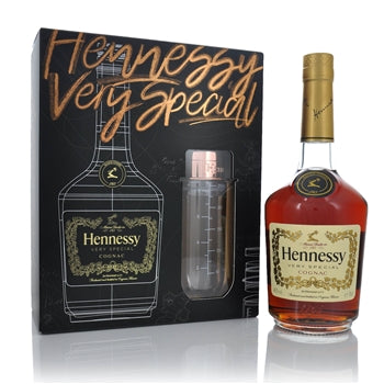 Hennessy Shaker Gift Set (700ml, 40%)