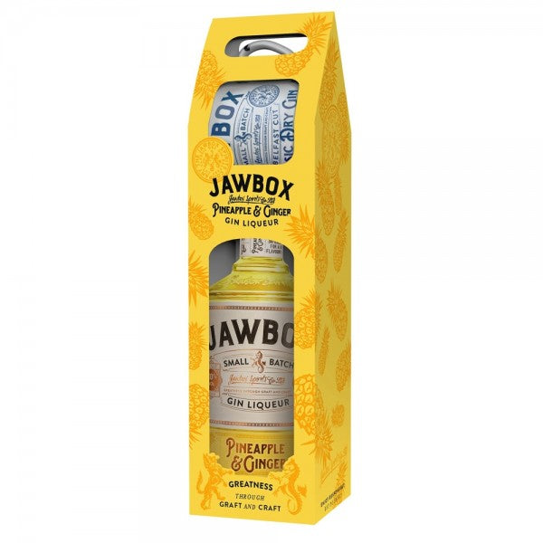 Winepig Jawbox Pineapple & Ginger With Mug Gift Pack 70cl