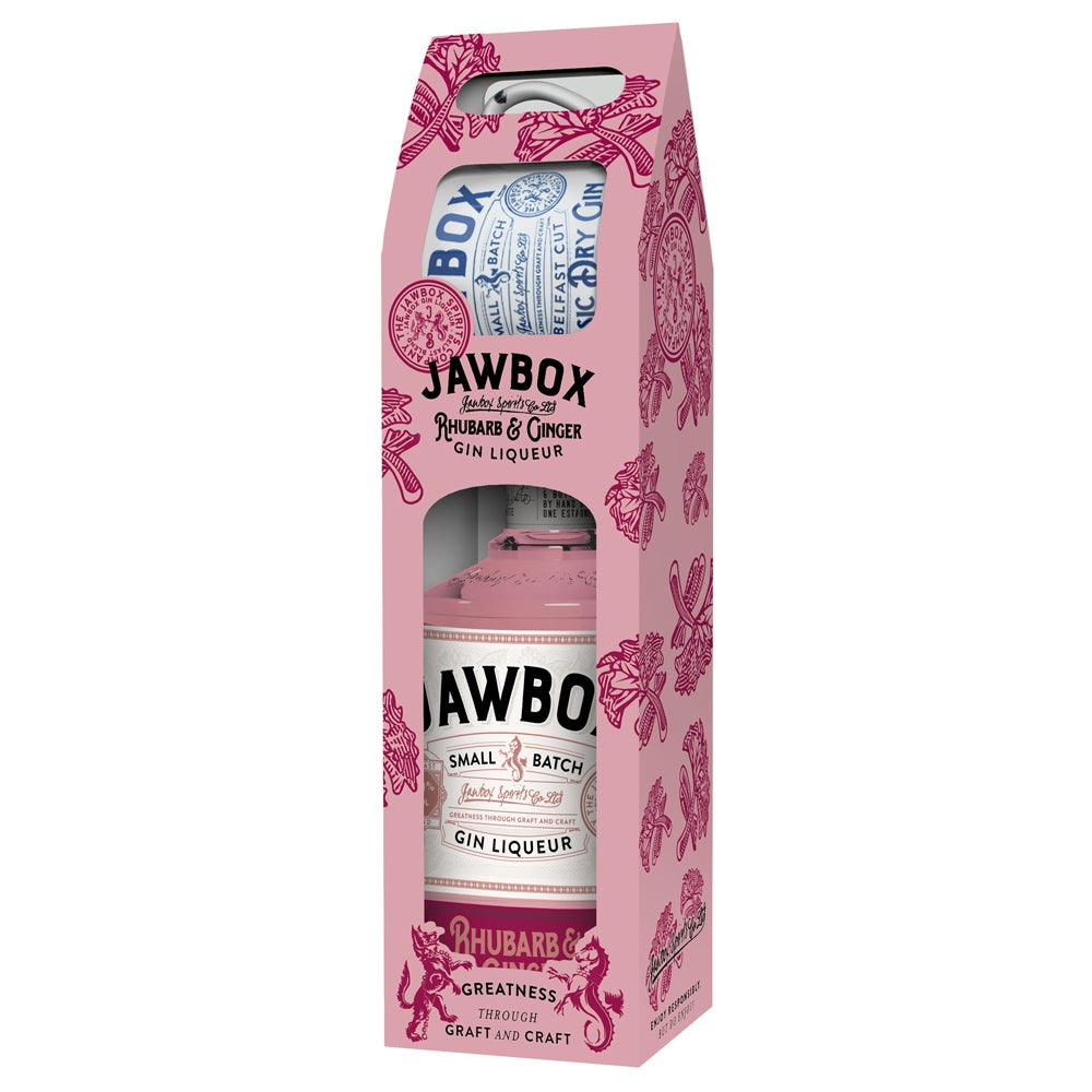 Jawbox Rhubarb & Ginger With Mug Gift Pack 70cl