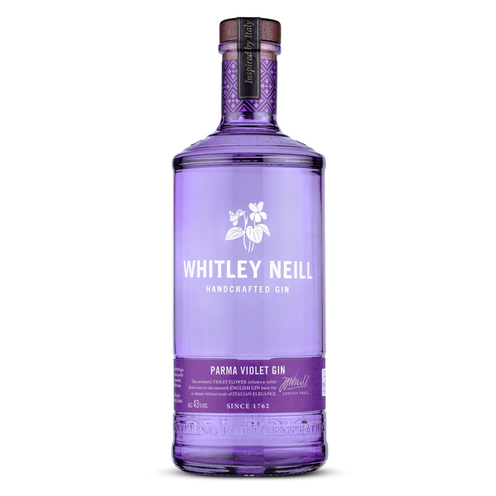 Whitley Neill Hand Crafted Parma Violet Gin 70cl